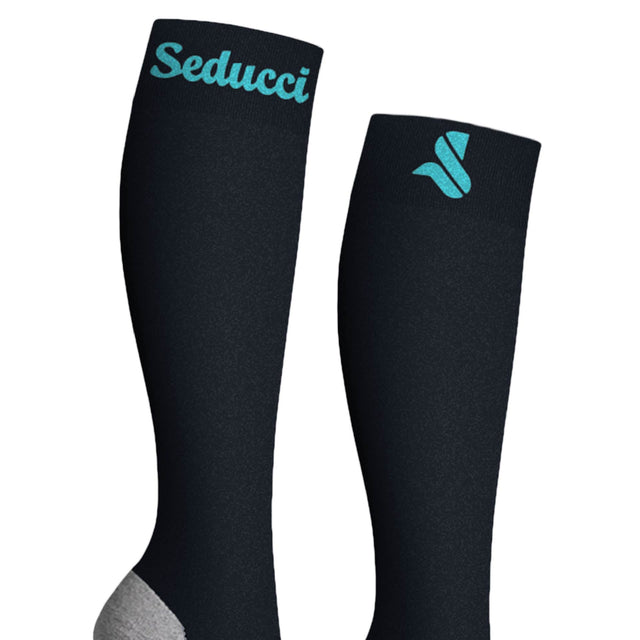 Seducci Equestrian Riding Underwear - Pro Ag+ Navy Turquoise